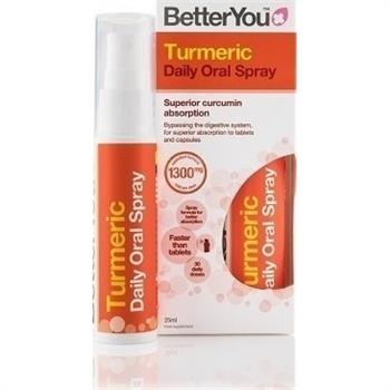 Better You Turmeric Daily Oral Spray 1300mg 25ml