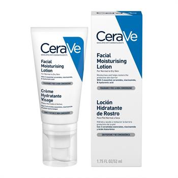 CeraVe Facial Moisturising Lotion for Normal to Dry Skin 52ml