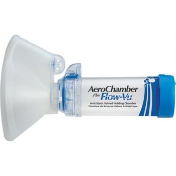Trudell Aerochamber Plus Flow-Vu Large Mask 5+ ετών 1τμχ