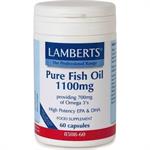 Lamberts Pure Fish Oil 1100mg 60caps