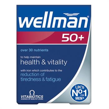 Vitabiotics Wellman 50+ 30tabs