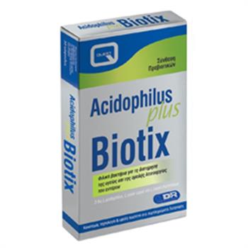 Quest Acidophilus Plus Biotix  providing 2 billion probiotic bacteria 30caps