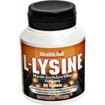 Health Aid L-Lysine 500mg 60tabs