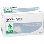 Accu-Fine 0,23mm X 4mm Βελόνες μέτρησης σακχάρου 100τμχ