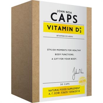 John Noa Caps Vitamin D3 2000IU 30caps