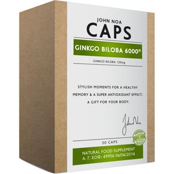 John Noa Caps Ginkgo Biloba 6000 120mg 30caps