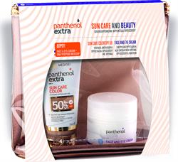 Panthenol Extra Sun Care Color SPF50 Gel 50ml & Face And Eye Anti Wrinkle Cream 50ml