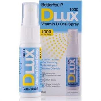 BetterYou Dlux Spray Vitamin D 1000IU 15ml