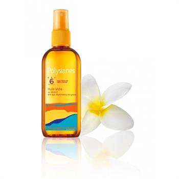 Polysianes Huile Seche au Monoi Spray SPF6 150ml