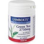 Lamberts Green Tea 2750mg 60tabs