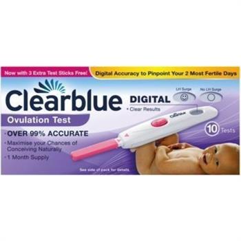 Clearblue Digital Τεστ Ωορρηξίας 10τμχ