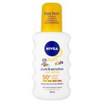 Nivea Kids Protect & Sensitive Sun Lotion SPF50+ 200ml