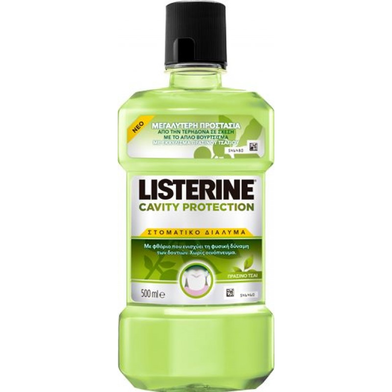 Listerine Cavity Protection Green Tea 500ml