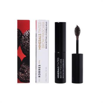Korres Minerals Tinted Brow Mascara No 01 Dark Shade 4ml