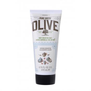 Korres Pure Greek Olive Body Cream Θαλασσινό Αλάτι 200ml