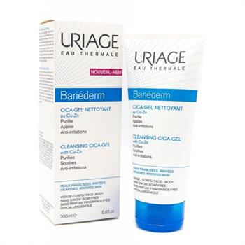 Uriage Bariederm Cica Gel Nettoyant Cu-Zn 200ml
