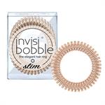 Invisibobble Hair Rings Slim Bronze me Pretty 3τμχ