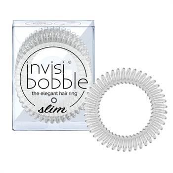Invisibobble Hair Rings Slim Crystal Clear 3τμχ