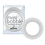 Invisibobble Hair Rings Slim Crystal Clear 3τμχ