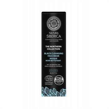 Natura Siberica Μαύρη Μάσκα Καθαρισμού Προσώπου 80ml