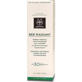 Apivita Bee Radiant Age Defence Illuminating Day Cream SPF30 40ml