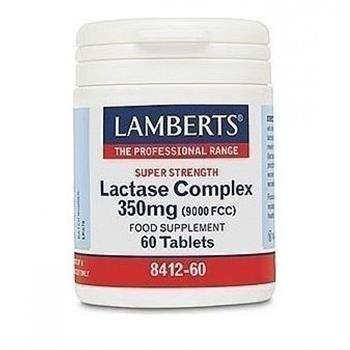 Lamberts Lactase Complex 350mg (9000FCC) 60tabs