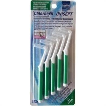 Intermed Chlorhexil Interdental Brushes SS 0.8mm 5τμχ