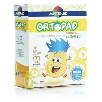 Ortopad Simpaty Παιδικά Οφθαλμικά αυτοκόλλητα Επιθέματα Medium 76x54mm 20τμχ
