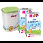 Hipp Bio Combiotic 2 2X600gr & Δώρο Κουτί Αποθήκευσης Γάλακτος