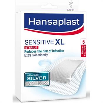 Hansaplast Med Sensitive XL Επιθέματα Πληγών 5τμχ
