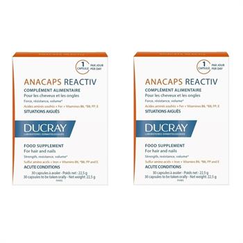 Ducray Anacaps Reactiv 2X30caps -50% στο 2ο Προϊόν