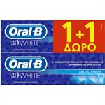 Oral-B 3D White Arctic Fresh 2X75ml