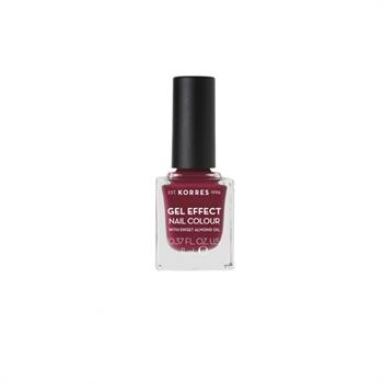 Korres Gel Effect Nail Colour No 74 Berry Addict 11ml