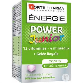 Forte Pharma Energy Power Junior 30 μασώμενες ταμπλέτες
