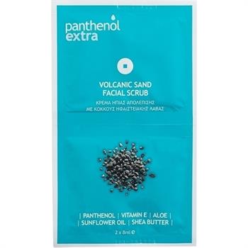 Panthenol Extra Volcanic Sand Facial Scrub 2x8ml