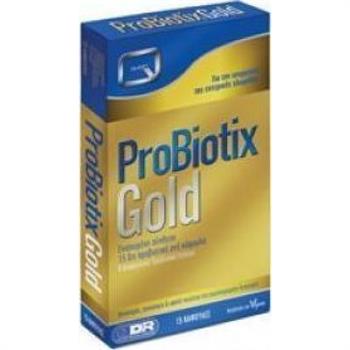 Quest Probiotix Gold providing 15 billion probiotic bacteria 15caps