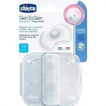 Chicco Δίσκοι Στήθους Σιλικόνης S/M 2τμχ (09033-00)