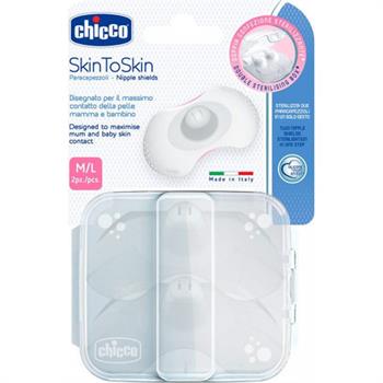 Chicco Δίσκοι Στήθους Σιλικόνης M/L 2τμχ (09034-00)
