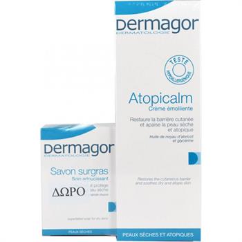 Inpa Dermagor Atopicalm 250ml & ΔΩΡΟ Dermagor Savon Surgas 150gr