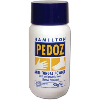 Hamilton Pedoz Anti-Fungal Foot Powder 50gr
