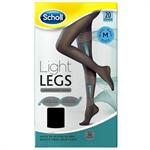 Scholl Light Legs Καλσόν Συμπίεσης 20Den Medium Μαύρο