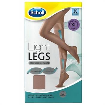 Scholl Light Legs Καλσόν Συμπίεσης 20Den XLarge Beige