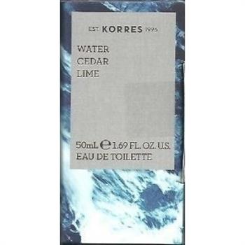 Korres Eau de Toilette Water Cedar & Lime 50ml