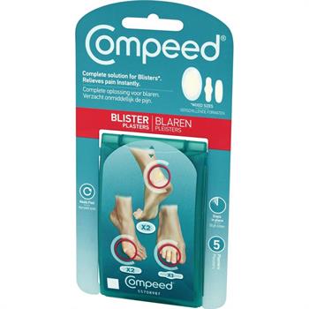 Compeed Επιθέματα για φουσκάλες 3 διαφορετικά μεγέθη 5τμχ