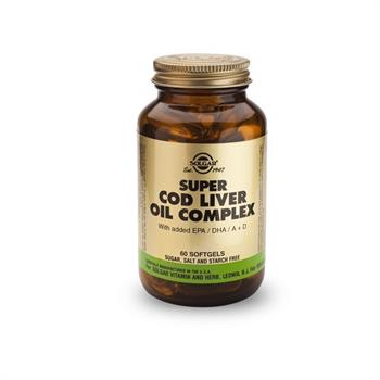 Solgar Super Cod Liver Oil Complex 60 softgels