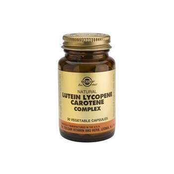 Solgar Lutein Lycopene Carotene Complex 30 vegicaps