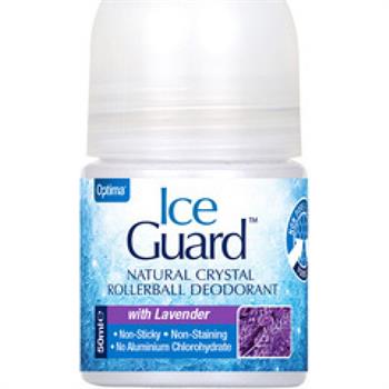 Optima Ice Guard Natural Crystal Deo Lavender 50ml
