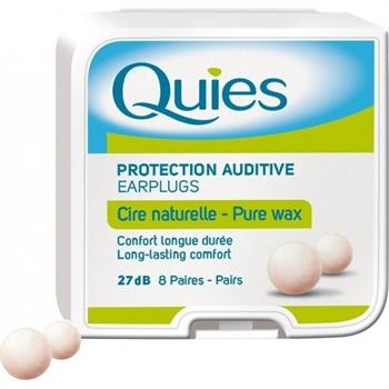 Quies Wax Earplugs 8 Ζεύγη
