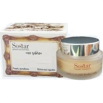 Sostar Απολεπιστικό Προσώπου με Γάλα Γαιδούρας 60ml