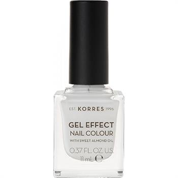 Korres Gel Effect Nail No 01 Blanc White 11ml
